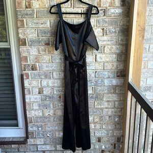Topshop jumpsuit with tie waist